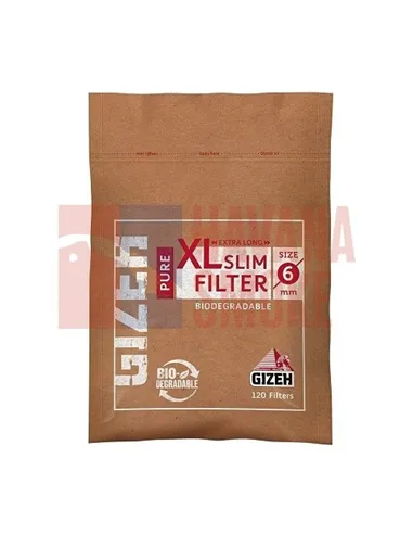 Сигаретные фильтры Gizeh Pure XL Slim