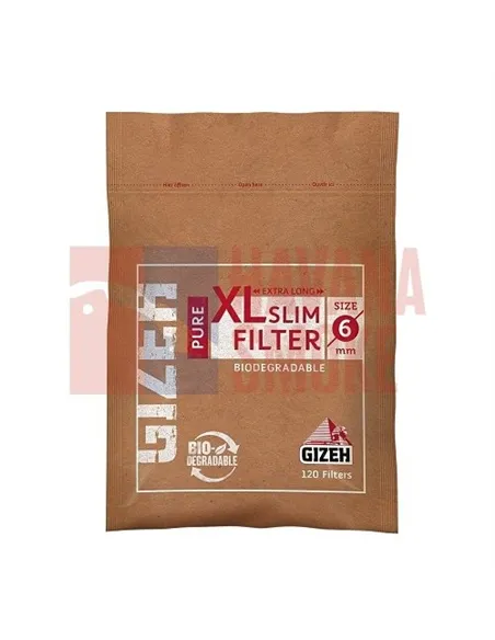 Сигаретные фильтры Gizeh Pure XL Slim