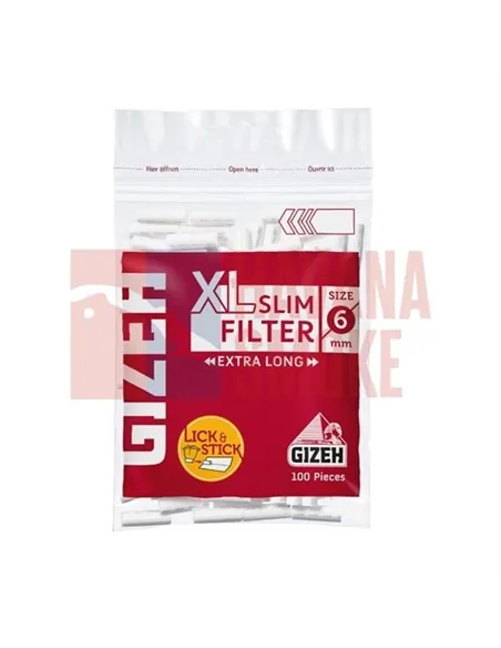 Сигаретные фильтры Gizeh Extra Slim 150