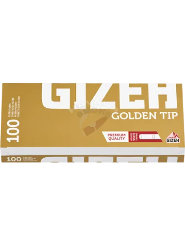 Сиагретные гильзы Gizeh Golden Tip 100