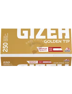 Сиагретные гильзы Gizeh Golden Tip 250