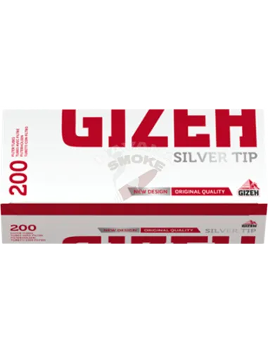 Сиагретные гильзы Gizeh Silver Tip 200
