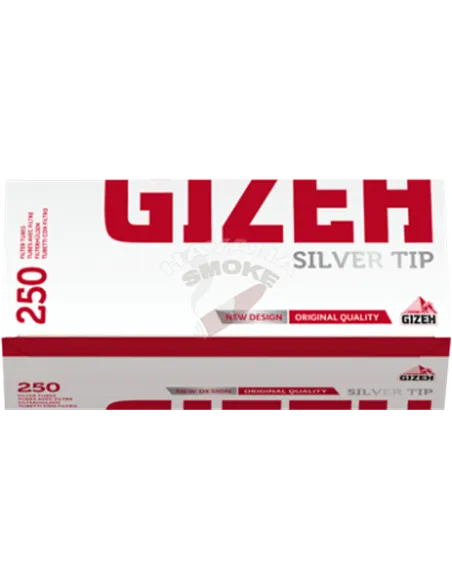 Сиагретные гильзы Gizeh Silver Tip 250