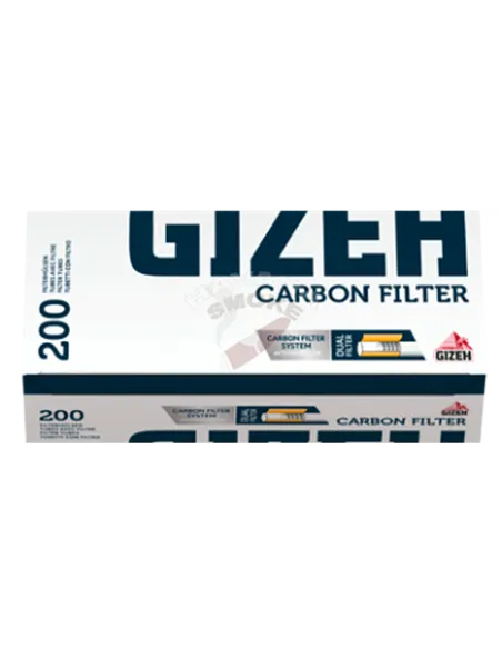 Сиагретные гильзы Gizeh Carbon Filter 200