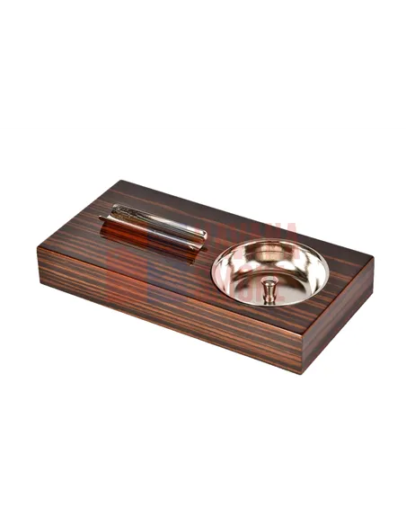 Пепельница Tom River на 1 сигару, Эбеновое дерево 812EB