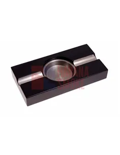 Пепельница Tom River на 2 сигары, Черный лак 523-168