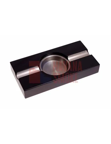 Пепельница Tom River на 2 сигары, Черный лак 523-168