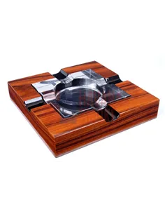 Пепельница Howard Miller на 4 сигары, Розовое дерево