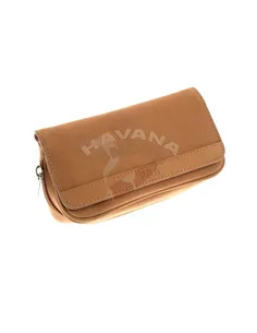 Сумка P&A для 2 трубок и табака, натуральная кожа 417ME-Vintage