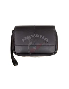 Сумка P&A для 3 трубок и табака, натуральная кожа 413-P