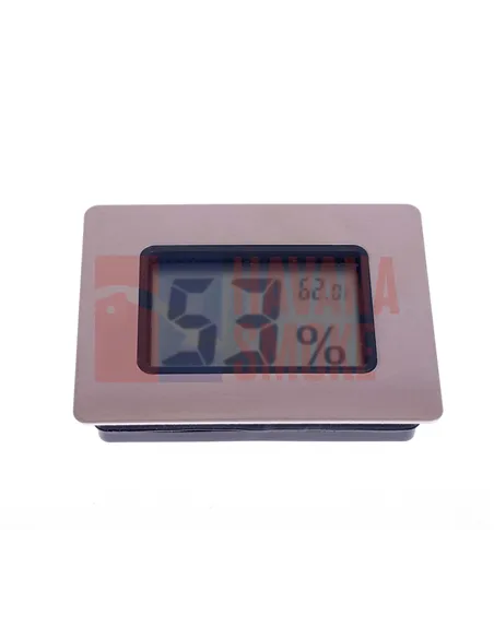 Термо-Гигрометр цифровой, серебро 596-505