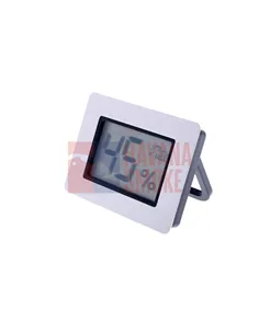 Термо-Гигрометр цифровой, серебро 596-521s