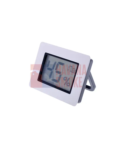 Термо-Гигрометр цифровой, серебро 596-521s