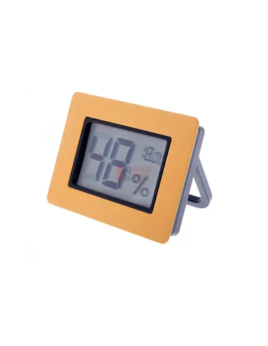 Термо-Гигрометр цифровой, золото