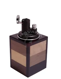 Зажигалка настольная Mastro de Paja, Черно-белая 1900-NG