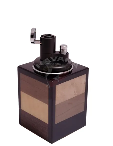 Зажигалка настольная Mastro de Paja, Черно-белая 1900-NG