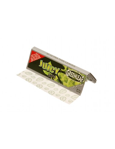 Папиросная Бумага  JUICY JAYS FINE 1/4 Green Leaf - купить в интернет-магазине Havana Smoke
