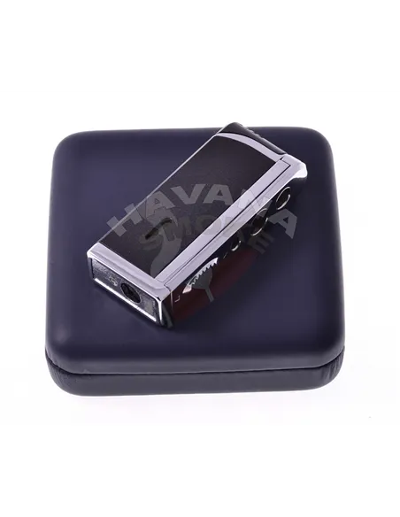 Зажигалка Tycoon с 3 пробойниками, турбо, черная 100-580