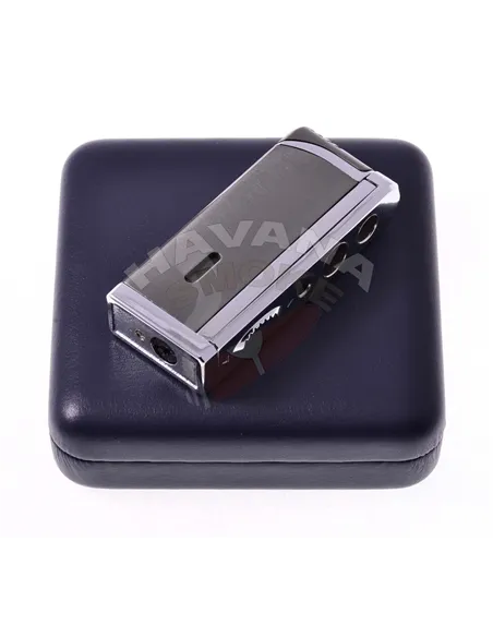 Зажигалка Tycoon с 3 пробойниками, турбо, металл 100-582