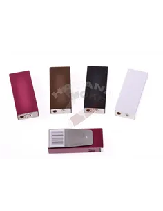 Зажигалка сигаретная V-fire с креплением на пачку, пьезо (красная) 201-585