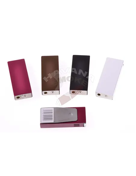 Зажигалка сигаретная V-fire с креплением на пачку, пьезо (красная) 201-585