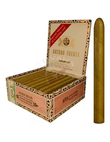 ARTURO FUENTE CURLY HEAD DELUXE DOUBLE CLARO