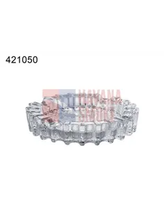 42105A Пепельница для 4 сигар стекло 25,2х25,2х4,8 см