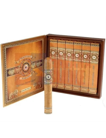 Perdomo Habano Bourbon Barrel-Aged Connecticut Gift Set