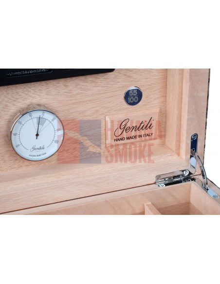 Хьюмидор Gentili SV40-LE-Croco-Dark - купить в интернет-магазине Havana Smoke