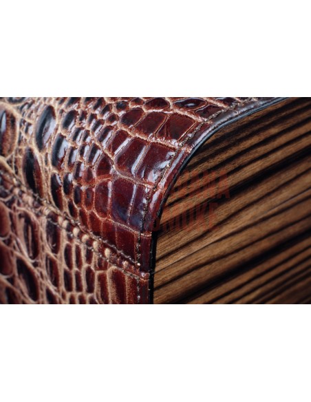 Хьюмидор Gentili SV40-LE-Croco-Dark - купить в интернет-магазине Havana Smoke
