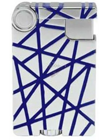 Зажигалка Xikar 583CSBL Crossover Chrome Silver / Blue
