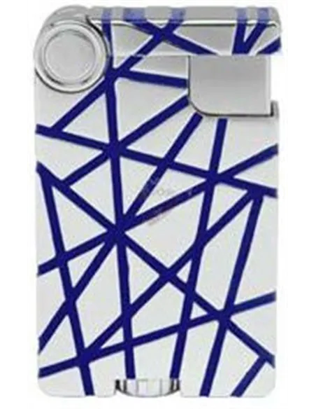Зажигалка Xikar 583CSBL Crossover Chrome Silver / Blue