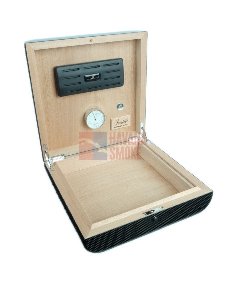 Хьюмидор Gentili SV20-Croco-Black - купить в интернет-магазине Havana Smoke