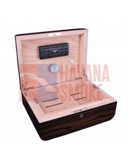 Хьюмидор Gentili Croco Dark на 75 сигар Limited Edition - купить в интернет-магазине Havana Smoke