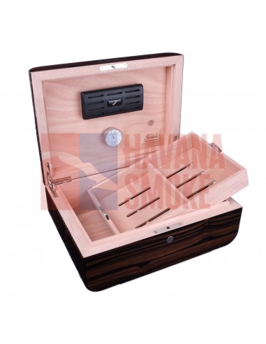 Хьюмидор Gentili Croco Dark на 75 сигар Limited Edition - купить в интернет-магазине Havana Smoke