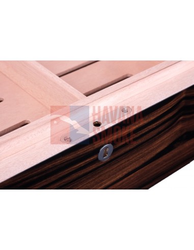 Хьюмидор Gentili Croco Dark на 75 сигар Limited Edition - купить в интернет-магазине Havana Smoke