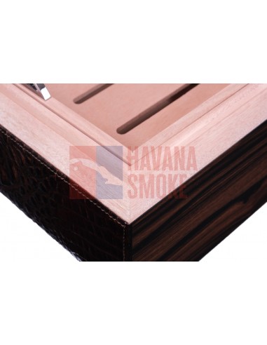 Хьюмидор Gentili Croco Dark на 75 сигар Limited Edition - купить в интернет-магазине Havana Smoke