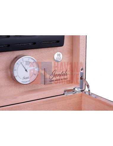 Хьюмидор Gentili SV10-Croco-Black - купить в интернет-магазине Havana Smoke