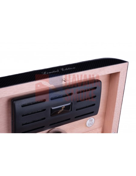 Хьюмидор Gentili SV10-Croco-Black - купить в интернет-магазине Havana Smoke