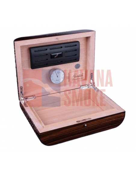 Хьюмидор Gentili SV10-Croco-Brown - купить в интернет-магазине Havana Smoke