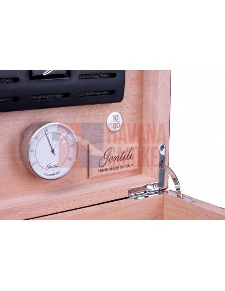 Хьюмидор Gentili SV10-Croco-Brown - купить в интернет-магазине Havana Smoke