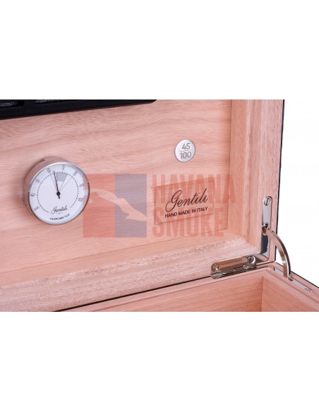 Хьюмидор Gentili SV75-Croco-Black - купить в интернет-магазине Havana Smoke