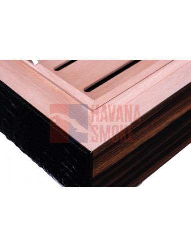 Хьюмидор Gentili SV75-Croco-Black - купить в интернет-магазине Havana Smoke