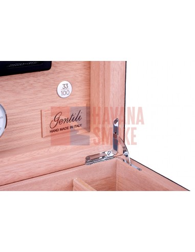 Хьюмидор Gentili SV40-LE-Black - купить в интернет-магазине Havana Smoke