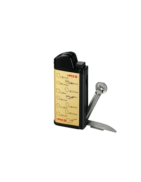 Зажигалка трубочная Imco CHIC 4 Pipe Gold