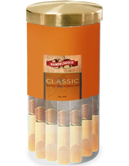 Сигариллы Handelsgold Classic Wood Tip (30 штук)