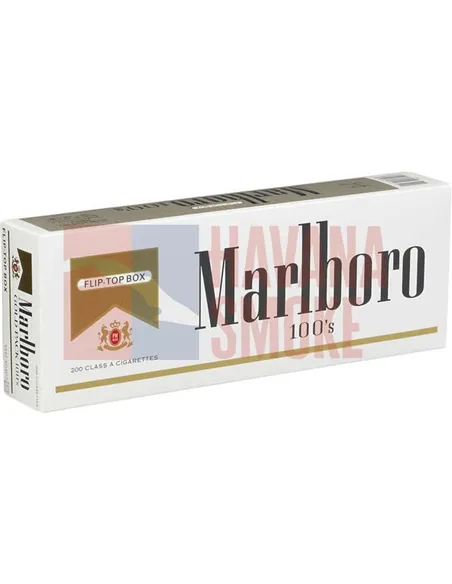 Marlboro Gold 100'S (USA) (блок)