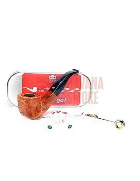 Курительная трубка DESIGN BERLIN PIPE TO GO BRIGHT BENT GP