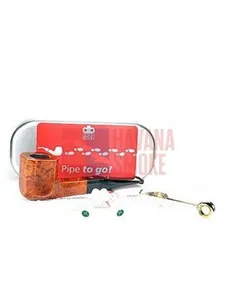 Курительная трубка DESIGN BERLIN PIPE TO GO BRIGHT SRAIGHT