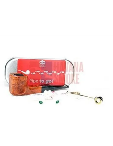 Курительная трубка DESIGN BERLIN PIPE TO GO BRIGHT SRAIGHT